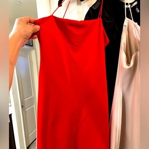 Alice and olivia backless mini